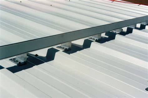 metal seam roof brackets